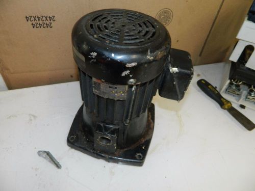 Graymills Coolant Pump Motor, Mod# A-32603-F, Type MT, 1/2 HP, 230/460, Used