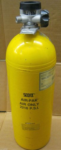 Scott 2216psi 30min SCBA Aluminum Air Bottle Used Firefighter Air Pak Cylinder
