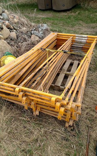 Scaffolding safety rail for sale