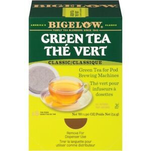 Bigelow Green Tea Pods - Green Tea - Mountain Grown - 1.9 oz - GMO Free - Kosher