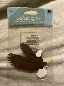 Jolee&#039;s By You Dimensional Stickers-Bald Eagle,great pop of color