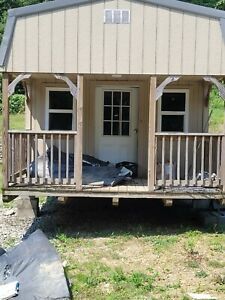12x30 Cabin Lofted Barn Tiny House Fully Finished Relisted Delivery Available