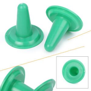 2pcs Plastic Inflation Plugs/Shell Liner Block Fit All Cow Goat Sheep Milker