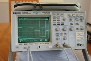 HP 54645A DIGITAL OSCILLOSCOPE 100MHZ  with HP PROBES and Power Cord