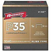 Arrow Fastener Co Staple 3/8 Inch For P35 356