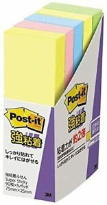 Sticky note Strong adhesive sticky note Pastel Color 75 x 25 mm 90 sheets x 5 b