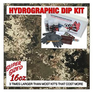 Hydrographic dip kit Veil Wideland Camouflage Camo hydro dip dipping 16oz