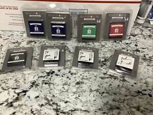 Mason Row Stamp Design &amp; Color ink pads And Specialty stamps 8 pcs set