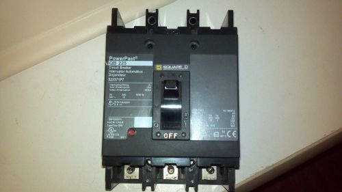 Square d power pact qb 225 52337 1p7 225 amp breaker for sale