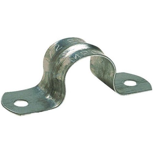 Steel city emt 2-hole conduit strap-50 pk 3/4&#034; 2-hole strap for sale