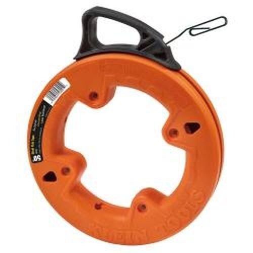 Klein tools 56001 50-feet depth finder high strength 1/8-inch wide steel fish... for sale