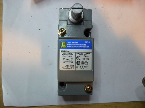 Square d 9007c54a2 limit switch 600v for sale