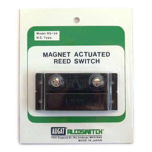 Augat alcoswitch n.c. type magnet actuated reed switch model rs-24 for sale
