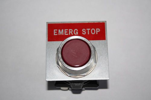 Senasys Emergency Stop Push Button Contact Block PTP43E NIB