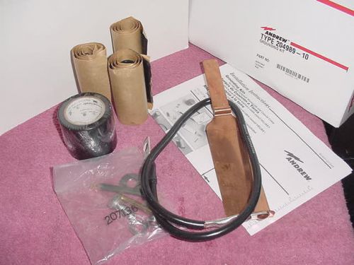 **NEW** ANDREW HELIAX COAX GROUNDING KIT TYPE 204989-10 **FREE SHIPPING USA**