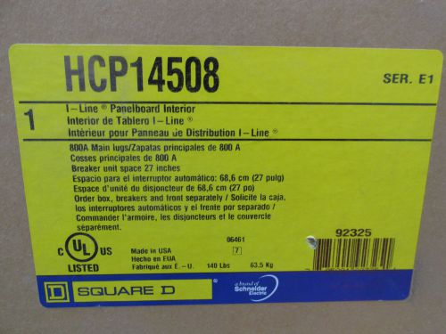 Square D HCP14508 Panelboard Interior 800 Amp Main Lug 3-Phase 600V NEW!! in Box
