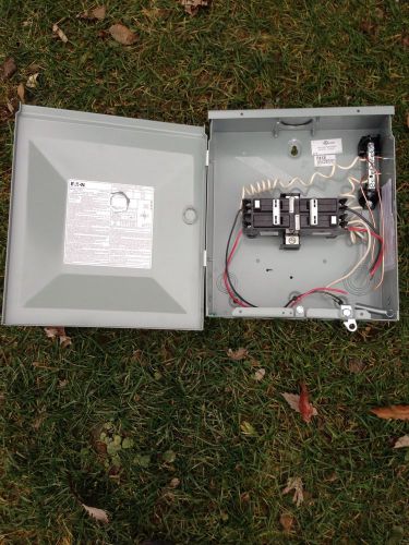 New eaton cutler hammer outdoor circuit breaker panel load center lug hot tub/rv for sale