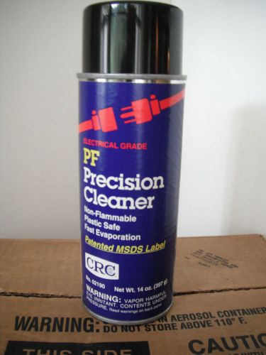 Pf precision cleaner &#034;electrical grade&#034;  case of 12  cans  14 ounce each for sale