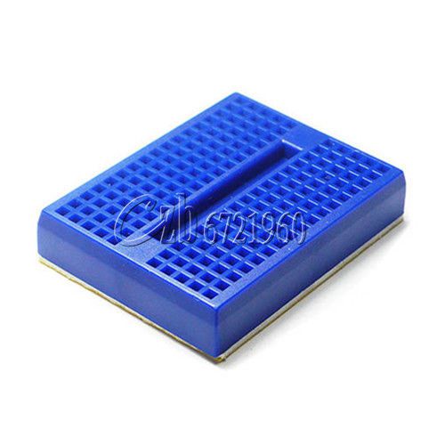 10Pcs Mini Blue Solderless Prototype Breadboard 170 Tie-point for Arduino Shield
