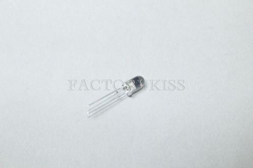 100 Pcs x 5mm 2 Pin Light Emitting Diodes White Light LED Round Head FKS