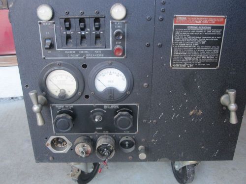 vintage radio receptor company ra-34-f rectifier and manual