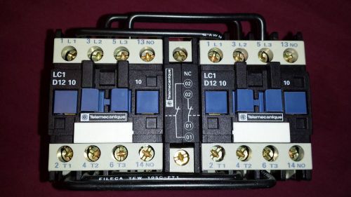 Telemecanique reversing contactor lc2d1211f7 for sale