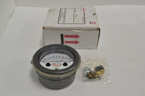 Dwyer 605-11 magnehelic indicating transmitter pressure 0.25psi gauge b215047 for sale