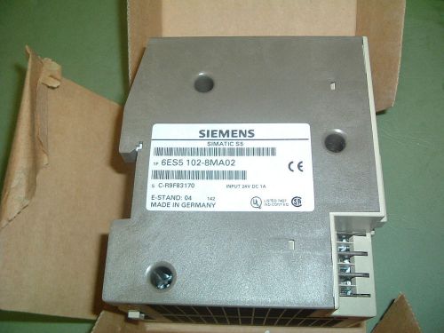 SIEMENS 6ES5 102 8MA02 CPU PROCESSING UNIT  NEW NOT BOXED