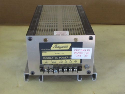 ACOPIAN MODEL # A24MT350 REGULATED POWER SUPPLY NEW