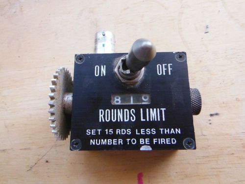 Abrams Instrument Corp. 3 Digit Electrical Counter Rounds Limit Switch 19351-1