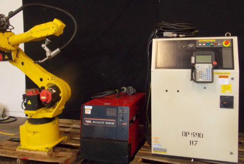 Fanuc arcmate 120ib rj3ib welding robot tested multiple available industrial for sale