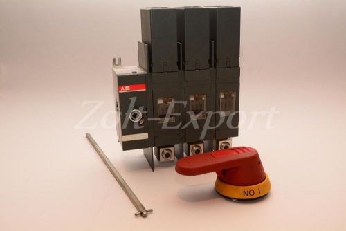 ABB OT 200U03 Non-Fused Switch Disconnect, 200 Amps with handle and shaft