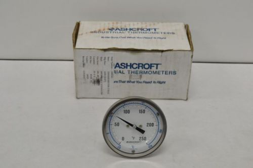New ashcroft 7ya-33337-017 thermometer npt temperature 0-250f 3 in b206557 for sale