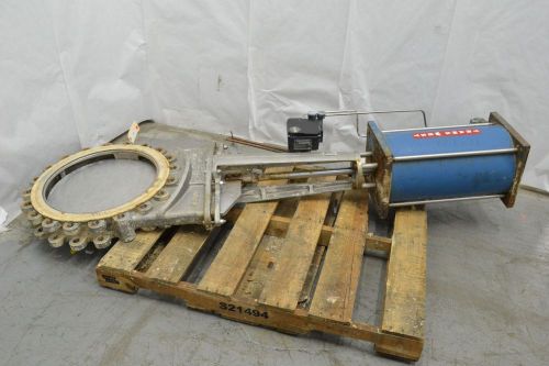 FC FLOW CONTROL 20B CF8M PNEUMATIC 150 FLANGED 20IN KNIFE GATE VALVE B259527