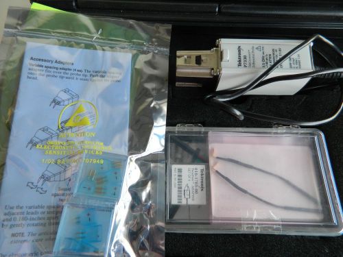 Tektronix p7330 differential probe with accessories, 5x atten, 3,5 ghz, 8w(type) for sale