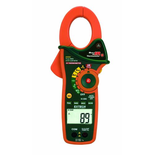 Extech EX830 1000A Clamp Meter and IR Thermometer