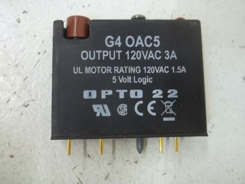 LOT OF 7 OPTO 22 G4 OAC5 I/O MODULE *NEW OUT OF A BOX*