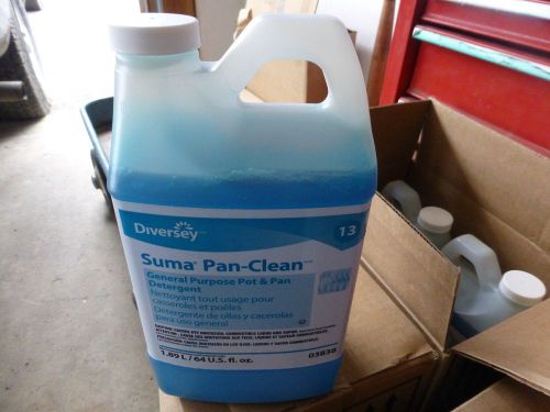 Case Diversey Suma general Purpose Detergent Cleaner 64 oz. each 03838 Case of 4