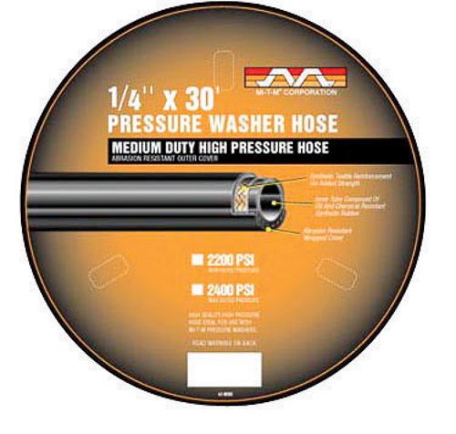 MI-T-M AW-0015-0239 REPLACEMENT PRESSURE WATER HOSE NEW