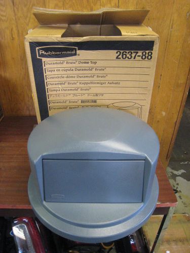 Rubbermaid 2637-88 duramold brute 32 gallon dome trash / garbage can lid new for sale
