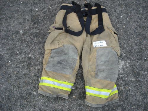 38x26 pants firefighter turnout bunker fire gear globe gxtreme.....p490 for sale