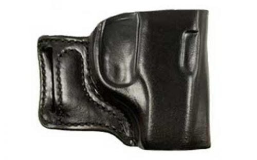 Desantis 115 E-GAT Slide Belt Holster Right Hand Black Ruger LCR Leather