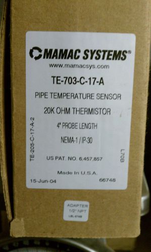 Mamac Systems TE-703-C-17-A Sensor