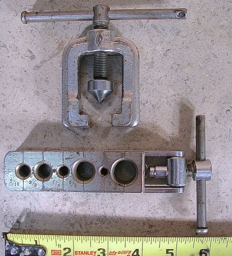 Imperial brass co., &#034;hi-duty model no. 300-f, 45 degree single flaring tool for sale