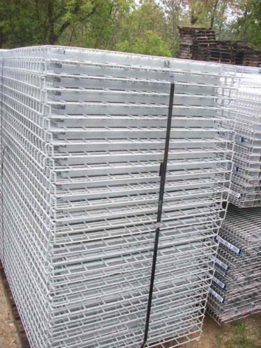 36&#034; x 70&#034; Wire Mesh Decking Waterfall Front &amp; Back 3C