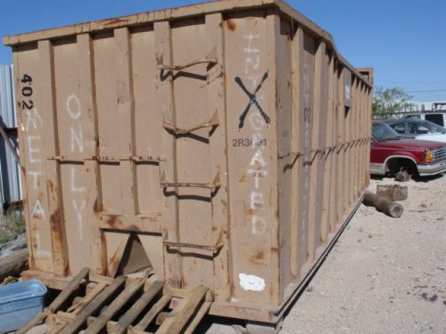 40 yard roll off box open top we have other 30yd &amp; 40yd boxes to make trk load for sale