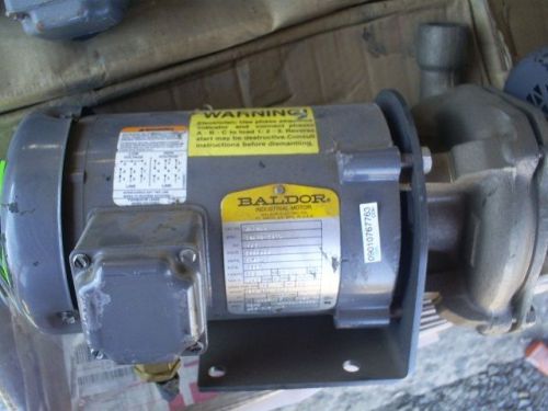Water Pump ~NEW w/ warranty AMPCO 1/2 HP Brass Centrifugal Pump w/ Baldor Motor