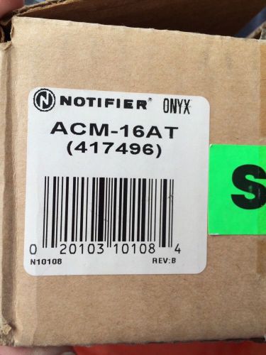 NOTIFIER AEM-16AT NEW Opened Box