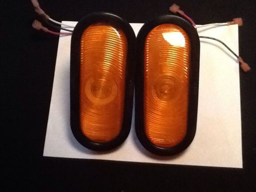 federal signal oval strobe head pair, model 601101