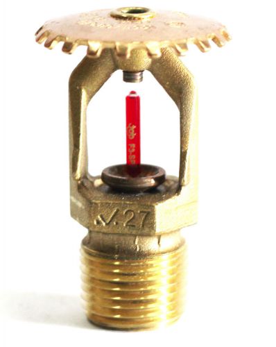 Victaulic v2704 quick response brass upright fire sprinkler heads 1/2&#034; npt, 155* for sale